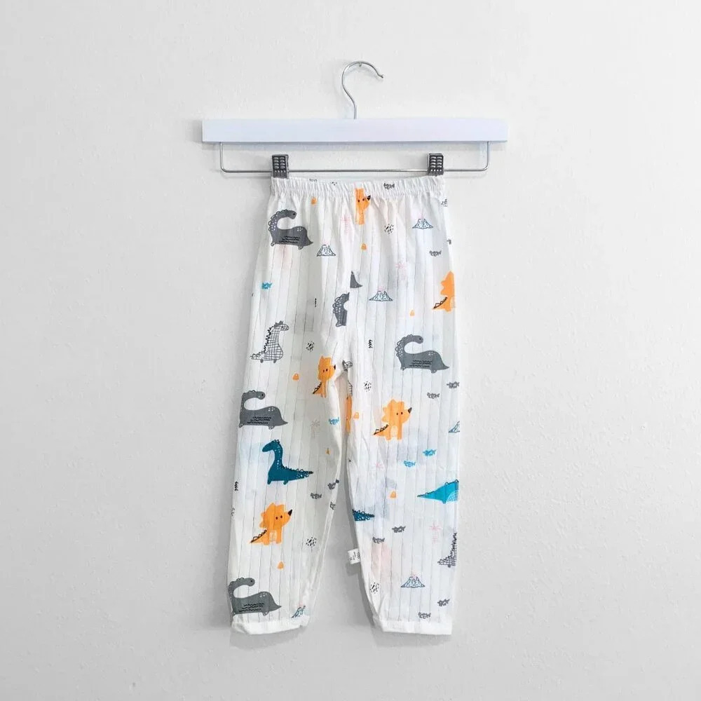 NWT Cute Boys Sleep N' Play Long Sleeve Top & Pants Pajamas Set Dinosaurs 5T - Picture 4 of 6